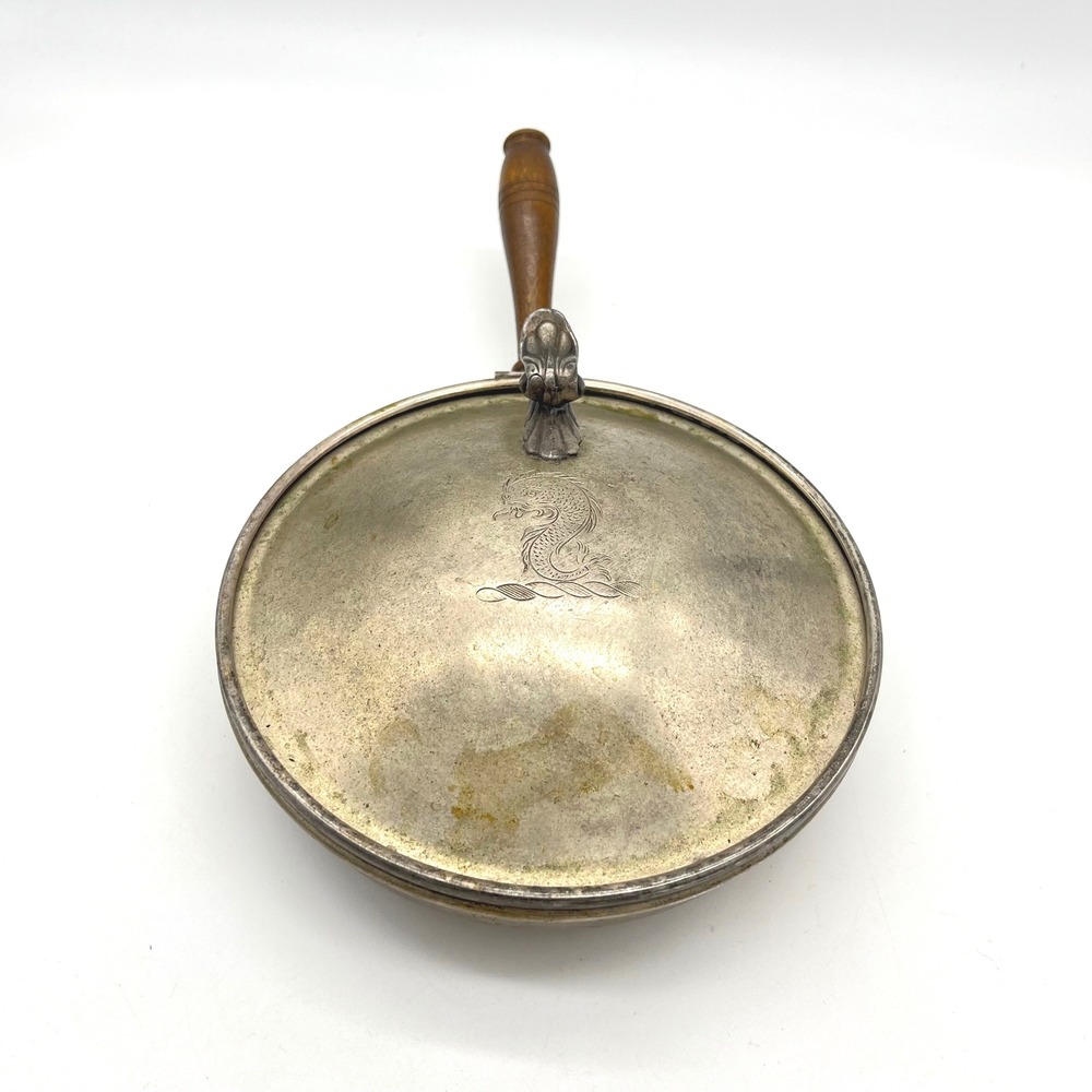 Vintage JLS‎ Silent Butler Crumb Saver Catcher Ashtray Silver Plated